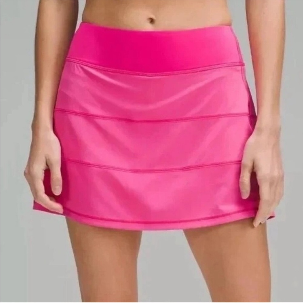 Lululemon Athletica Bright Pink Mini Skirt